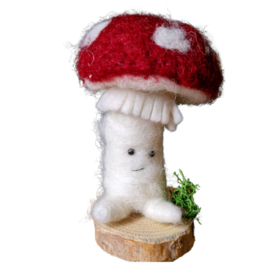 Mini naaldvilt pakket Toby the Toadstool