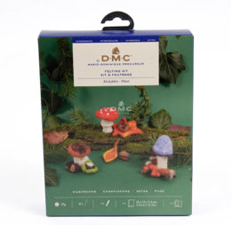 DMC Vilt kit - Mushrooms