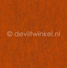 Wolvilt Gemêleerd Oranje (020) 90x100 cm