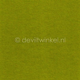 Wolvilt 3 mm, Olijfgroen, 45x100 cm