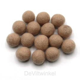 Wolkralen: Zand-beige 2,2 cm