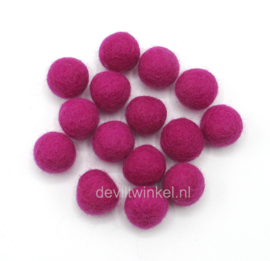 Wolkralen: Framboos Roze 2,2 cm