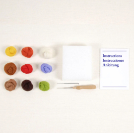 DMC Vilt kit - Mushrooms