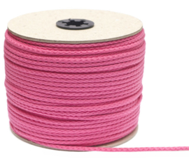 Katoenen Koord, Fuchsia, 5 mm