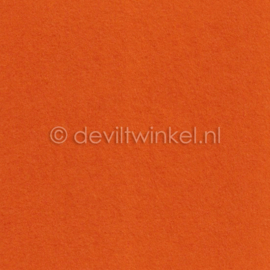 Wolvilt Oranje (505) 20x90 cm