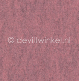 Wolvilt Gemêleerd Roze (002) 45x90 cm