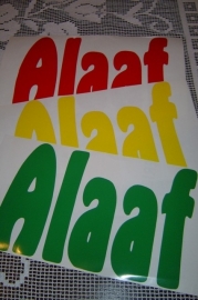 Raamsticker Alaaf