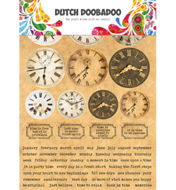 DDBD Dutch Sticker Art Clocks
