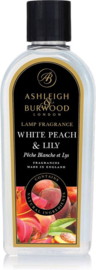 Ashleigh & Burwood White Peach & Lily Geurlamp Olie S