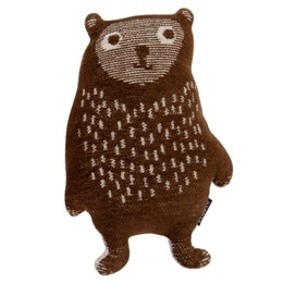 Klippan Knuffel Little Bear bruin  per set van 2