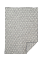 Knut baby light grey- wiegdeken wol