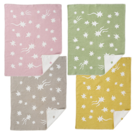 Wiegdeken brushed cotton - Shooting Star