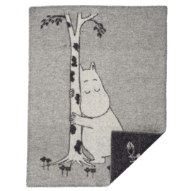 Moomin tree hug - wiegdeken wol