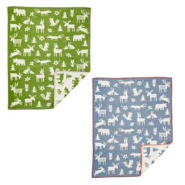 Forest baby - wiegdeken brushed cotton