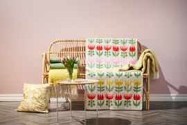 Eco wollen woondeken Tulip Multi