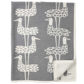 Klippan deken organic cotton Shorebirds