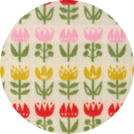 Wiegdeken eco-wol Tulip baby Multi