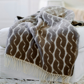 Eco wollen woondeken Knit