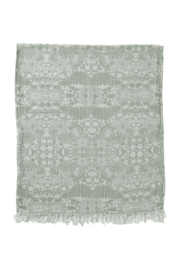 Katoenen deken/plaid Clover
