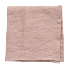 Servet 100% Linnen 43x43cm Rose - per 2