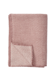Velvet baby pink- wiegdeken wol