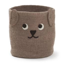 Klippan vilten mand small Puppy  bruin