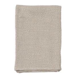 Klippan plaid organic cotton Basket