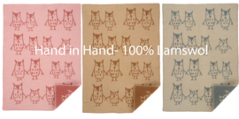 Wiegdeken wol Hand in Hand