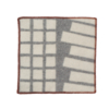 Seat pad Sankt Petri Floor light grey 43 x 43 cm 100% lamswol