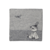 Seat pad Little My grey - 100% lamswol