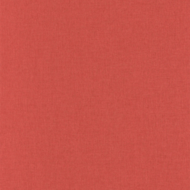 ROOD LINNENLOOK BEHANG - Caselio Linen 68528000