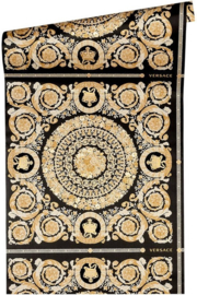 KLASSIEK ORNAMENTEN BEHANG - Zwart Creme Goud - AS Creation Versace 4