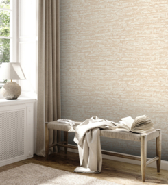 BEIGE WITTE STENEN BEHANG - AS Creation Attractive 2 390272