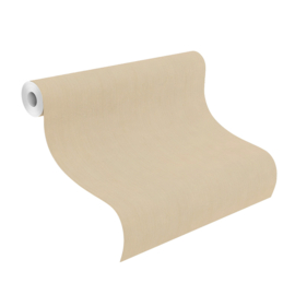 BEIGE FIJNE LIJNEN BEHANG - Rasch Concrete 521467