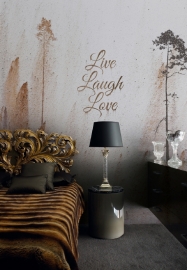Fotobehang LIVE LAUGH LOVE - Windmill Avenue 6332032