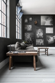 Fotobehang BLACK OUT (M) - Vanilla Lime Wallpaper Mural 014100