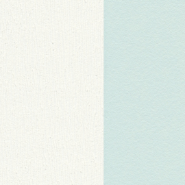 TURQUOISE WITTE STREPEN BEHANG - AS Creation TRENDWALL 38101-4