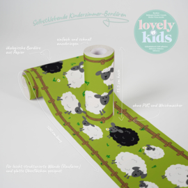 SCHAPEN IN DE WEI BEHANGRAND - AS Creation Lovely Kids 403733