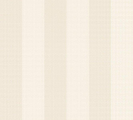 BEIGE CREME STREPEN BEHANG - AS Creation Karl Lagerfeld 378495