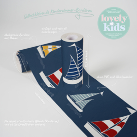 ZEILBOOTJES BEHANGRAND - AS Creation Lovely Kids 403757