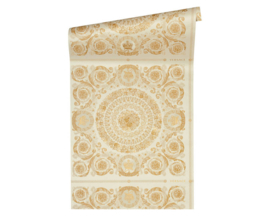 KLASSIEK ORNAMENTEN BEHANG - Beige Creme Goud - AS Creation Versace 4