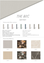 TAUPE ZIJDELOOK STREPEN BEHANG - AS Creation The Battle of Style 380983