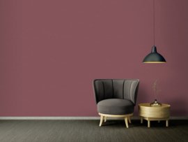 BORDEAUXROOD LINNENLOOK BEHANG - AS Creation Antigua 371786
