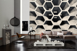 HONINGRAAT BETONWAND FOTOBEHANG - AS Creation DesignWalls DD118740