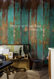 Fotobehang DREAM WITHOUT FEAR - Windmill Avenue 6332016