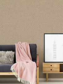 BEIGE GOUD RUITJES BEHANG - AS Creation Jade 2 395051