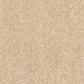 OOSTERSE BEIGE ORNAMENTEN BEHANG - Rasch Indian Style 746327