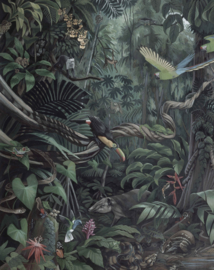 Behangpaneel​ Tropical Landscape "Deirdre Hyde (1953)" - KEK Amsterdam Wonderwalls PA-003