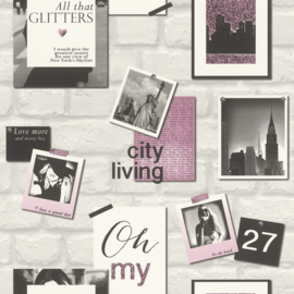 CITY LIVING BEHANG - Rasch Kids & Teens 3 212709