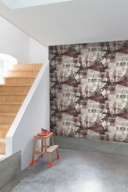 PARIJS VINTAGE BEHANG - Dutch Exposed Warehouse EW2101 ✿✿✿